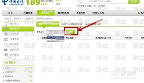 轻松查询电信流量卡余量，畅享无忧上网电信流量卡查询号码是多少
